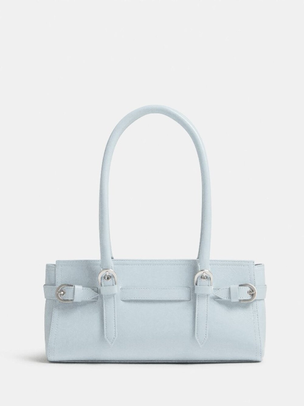 Reformation Beatrice Shoulder Bag Blue - Size OS